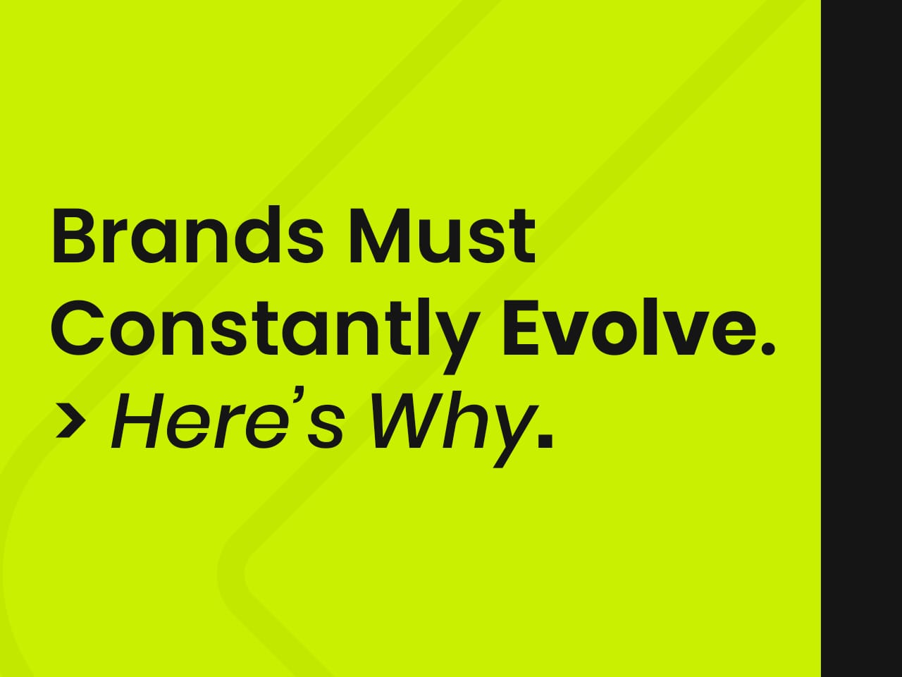 Adapt or Fade: Why Successful Brands Are Always in Beta — hero image for journal article